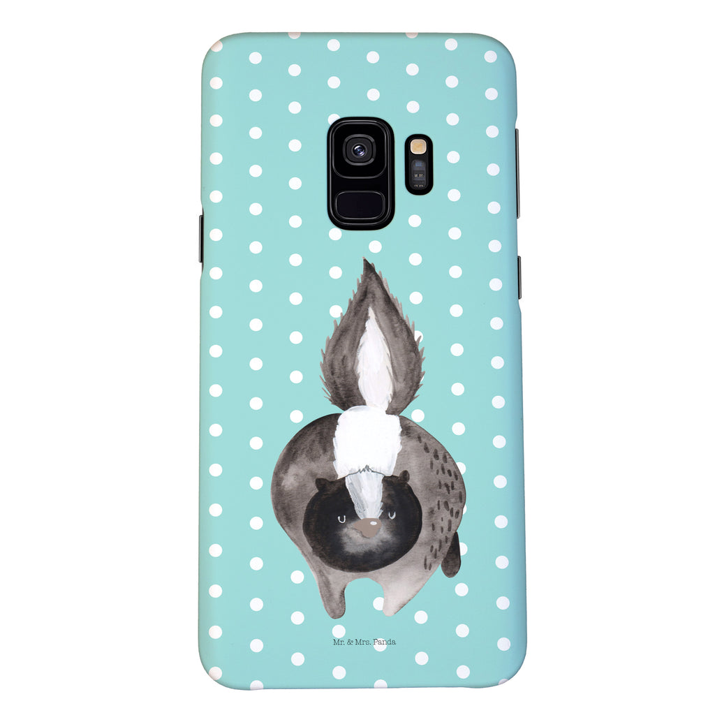 Handyhülle Stinktier Angriff Handyhülle, Handycover, Cover, Handy, Hülle, Samsung Galaxy S8 plus, Stinktier, Skunk, Wildtier, Raubtier, Stinker, Stinki, wütend, Drohung