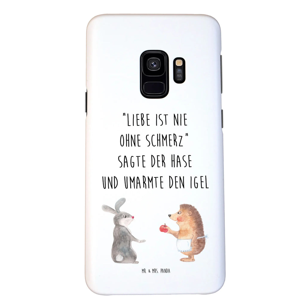 Handyhülle Hase Igel Handyhülle, Handycover, Cover, Handy, Hülle, Iphone 10, Iphone X, Tiermotive, Gute Laune, lustige Sprüche, Tiere, Igel und Hase, Igel, Hase, Liebe Spruch, Liebeskummer Geschenk, Herzschmerz, Trösten, Trennungsschmerz, Spruch romantisch