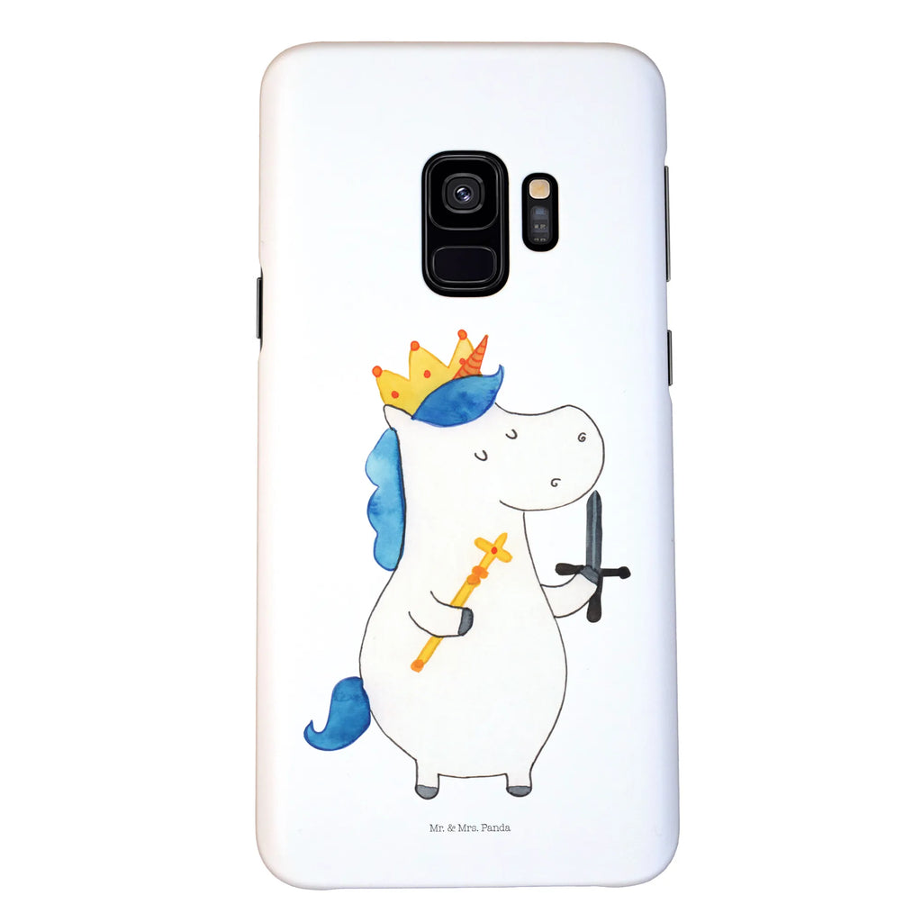 Handyhülle Einhorn König mit Schwert Handyhülle, Handycover, Cover, Handy, Hülle, Iphone 10, Iphone X, Einhorn, Einhörner, Einhorn Deko, Pegasus, Unicorn, König, Ritter, Mittelalter