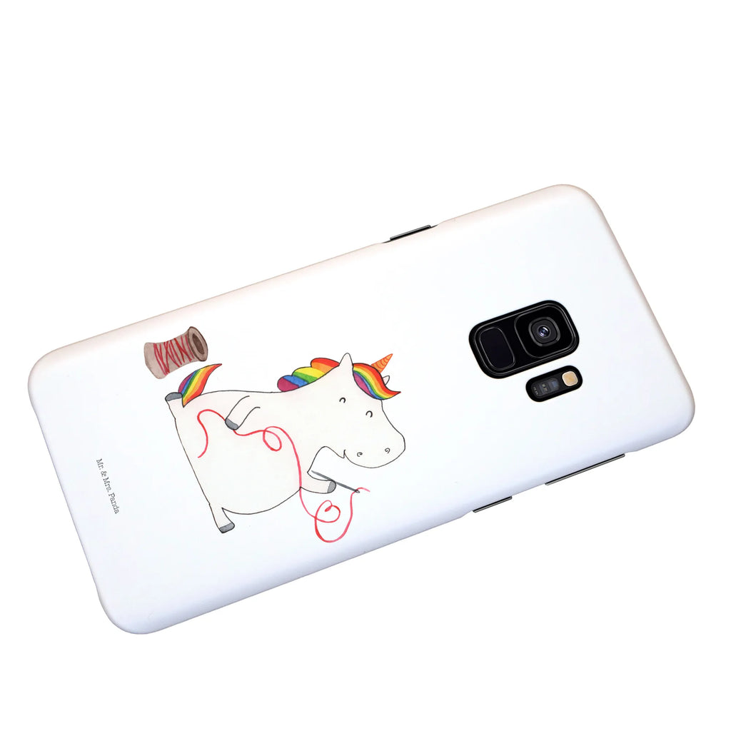 Handyhülle Einhorn Näherin Handyhülle, Handycover, Cover, Handy, Hülle, Iphone 10, Iphone X, Einhorn, Einhörner, Einhorn Deko, Pegasus, Unicorn, Näherin, nähen, Mädchen, Freundin, Häkeln, Stricken, basteln, Nähzimmer