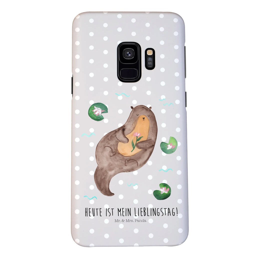 Handyhülle Otter Seerose Handyhülle, Handycover, Cover, Handy, Hülle, Iphone 10, Iphone X, Otter, Fischotter, Seeotter, Otter Seeotter See Otter