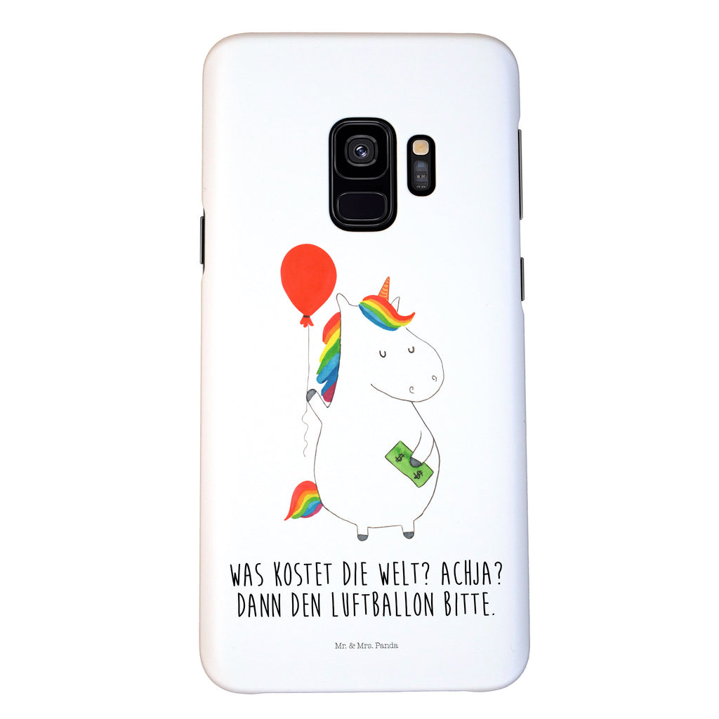 Handyhülle Einhorn Luftballon Handyhülle, Handycover, Cover, Handy, Hülle, Iphone 10, Iphone X, Einhorn, Einhörner, Einhorn Deko, Pegasus, Unicorn, Luftballon, Geld, Lebenslust, Freude, Geschenk, Freundin