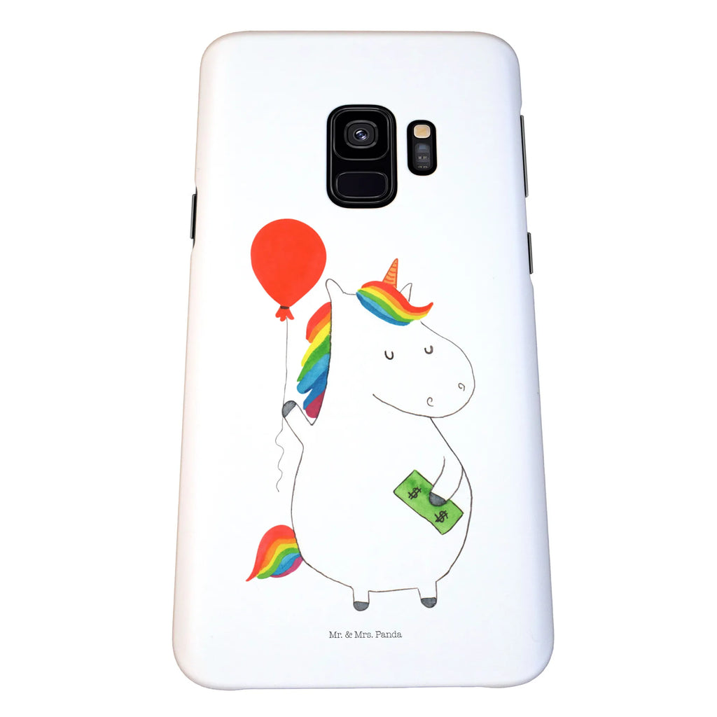 Handyhülle Einhorn Luftballon Handyhülle, Handycover, Cover, Handy, Hülle, Iphone 10, Iphone X, Einhorn, Einhörner, Einhorn Deko, Pegasus, Unicorn, Luftballon, Geld, Lebenslust, Freude, Geschenk, Freundin