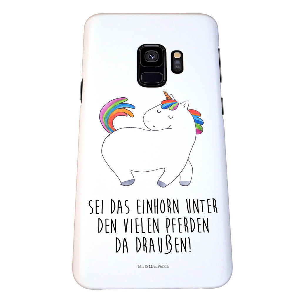 Handyhülle Einhorn Stolzieren Handyhülle, Handycover, Cover, Handy, Hülle, Iphone 10, Iphone X, Einhorn, Einhörner, Einhorn Deko, Pegasus, Unicorn, stolz, anders, bunt, Pferd, Reiter, Reiten, Freundin, Geschenk