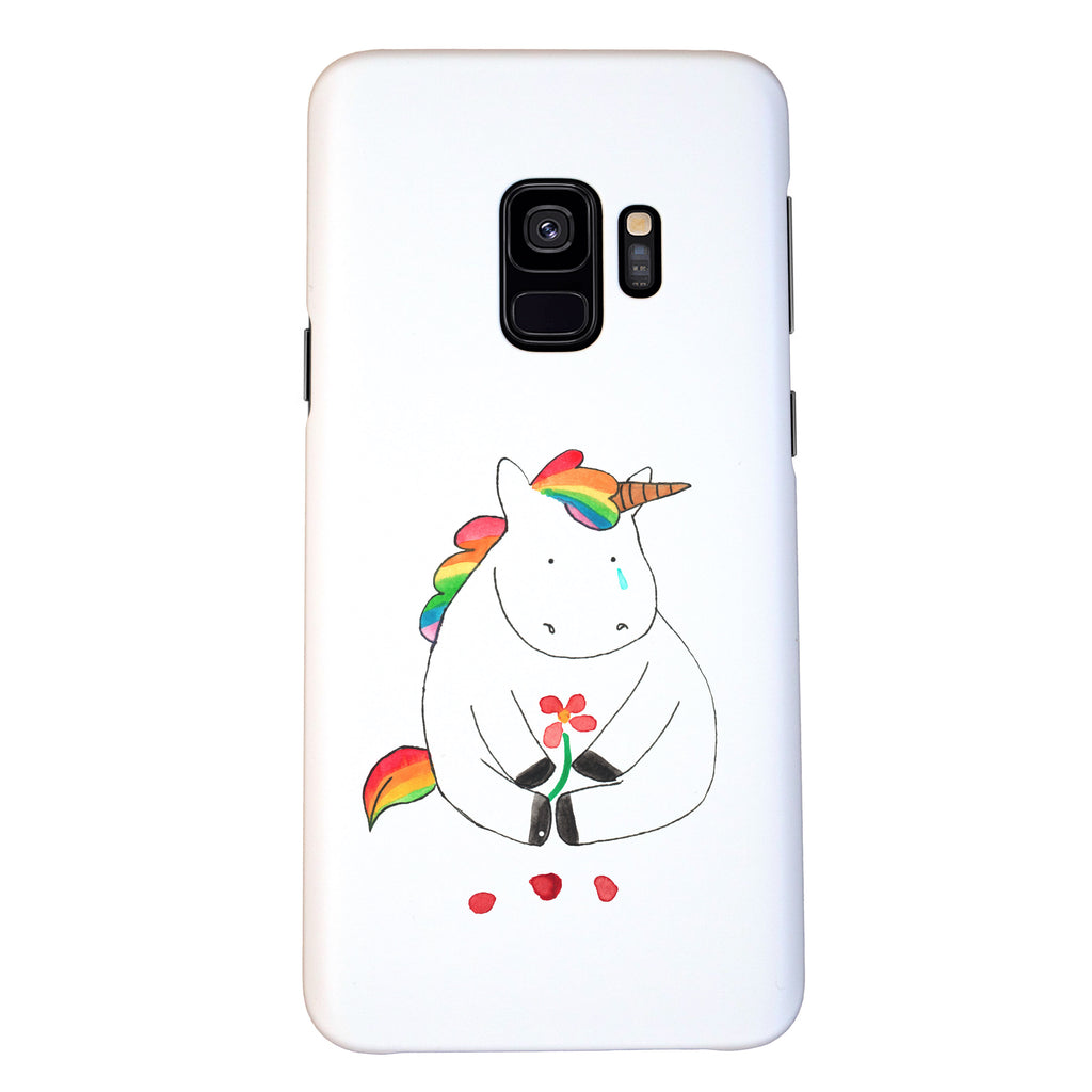 Handyhülle Einhorn Traurig Iphone XR Handyhülle, Iphone XR, Handyhülle, Premium Kunststoff, Einhorn, Einhörner, Einhorn Deko, Pegasus, Unicorn, Glitzer, Trösten. Freundschaft, Freunde, Liebe, Trauer, Grußkarte, Blume