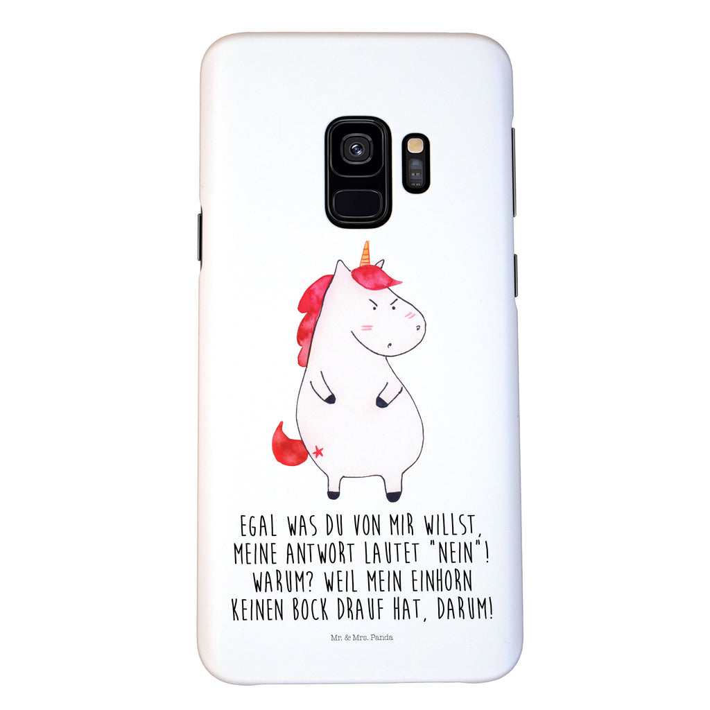 Handyhülle Einhorn Wut Handyhülle, Handycover, Cover, Handy, Hülle, Iphone 10, Iphone X, Einhorn, Einhörner, Einhorn Deko, Pegasus, Unicorn, Realität, Ansage, lustlos, nein, Büro, Arbeit, wütend, dumme Fragen, lustig, Spaß, Geschenk