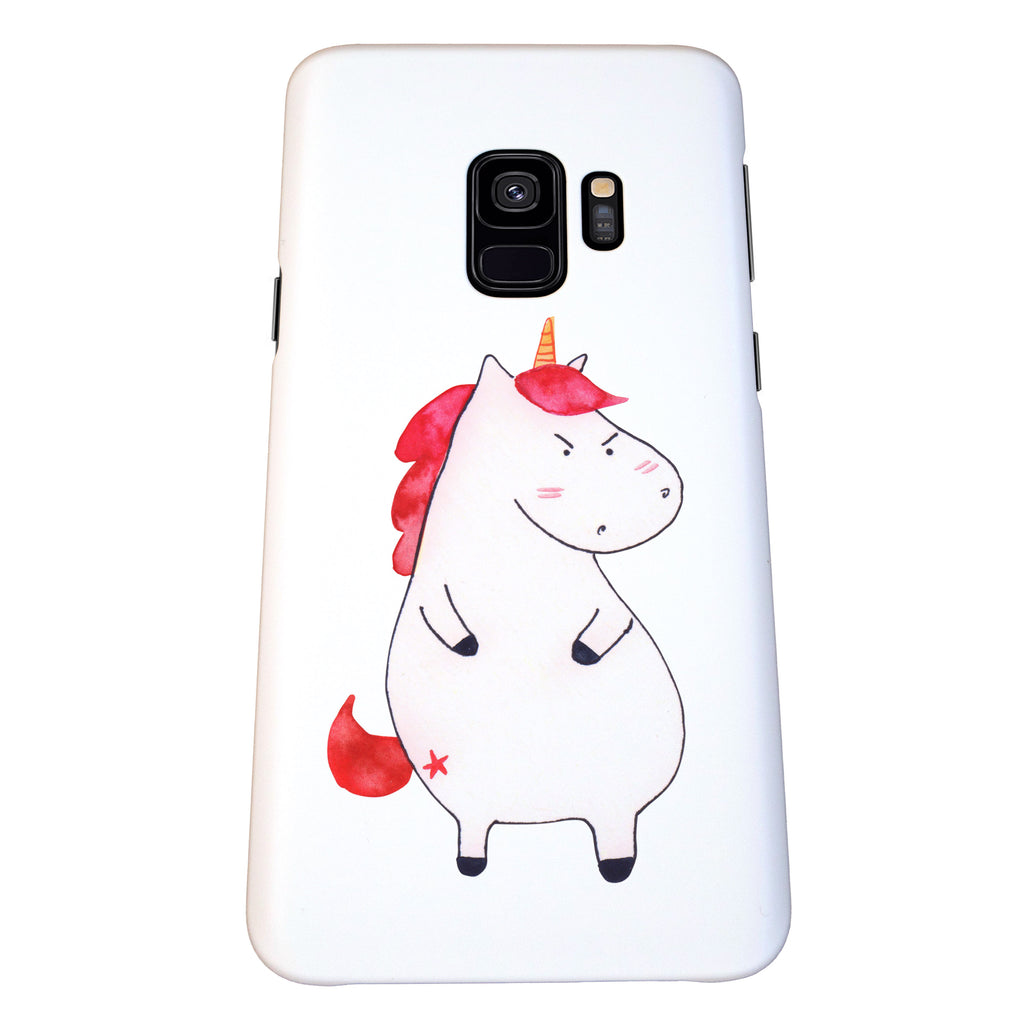 Handyhülle Einhorn Wut Handyhülle, Handycover, Cover, Handy, Hülle, Iphone 10, Iphone X, Einhorn, Einhörner, Einhorn Deko, Pegasus, Unicorn, Realität, Ansage, lustlos, nein, Büro, Arbeit, wütend, dumme Fragen, lustig, Spaß, Geschenk