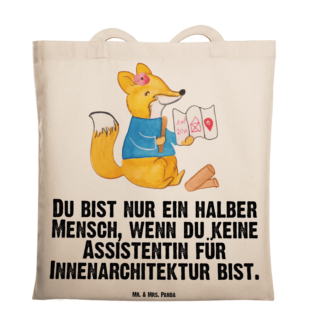 Tragetasche Assistentin für Innenarchitektur mit Herz Beuteltasche, Beutel, Einkaufstasche, Jutebeutel, Stoffbeutel, Tasche, Shopper, Umhängetasche, Strandtasche, Schultertasche, Stofftasche, Tragetasche, Badetasche, Jutetasche, Einkaufstüte, Laptoptasche, Beruf, Ausbildung, Jubiläum, Abschied, Rente, Kollege, Kollegin, Geschenk, Schenken, Arbeitskollege, Mitarbeiter, Firma, Danke, Dankeschön