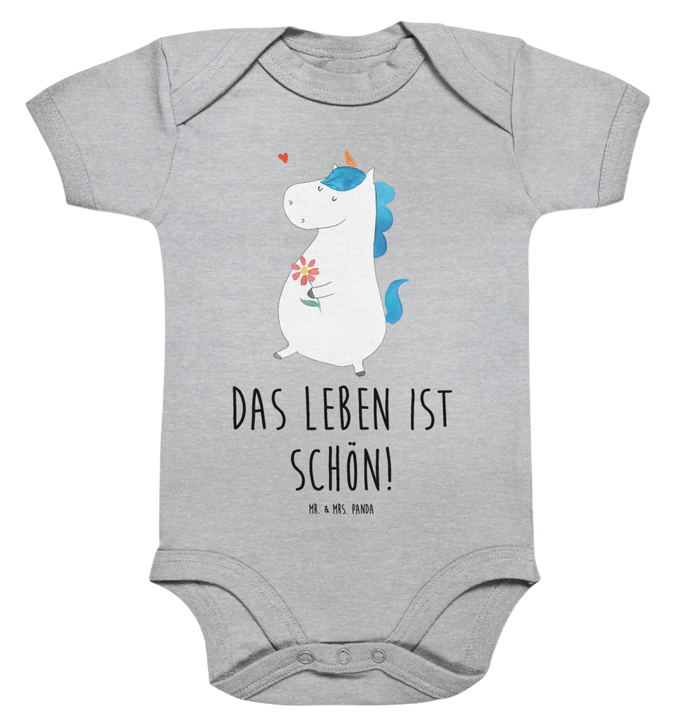 Organic Baby Body Einhorn Spaziergang Babykleidung, Babystrampler, Strampler, Wickelbody, Baby Erstausstattung, Junge, Mädchen, Einhorn, Einhörner, Einhorn Deko, Pegasus, Unicorn, Glitzer, Blumen, Spaziergang, Motivation, Gute Laune, Freude, Freundin, Mutter, Schwester