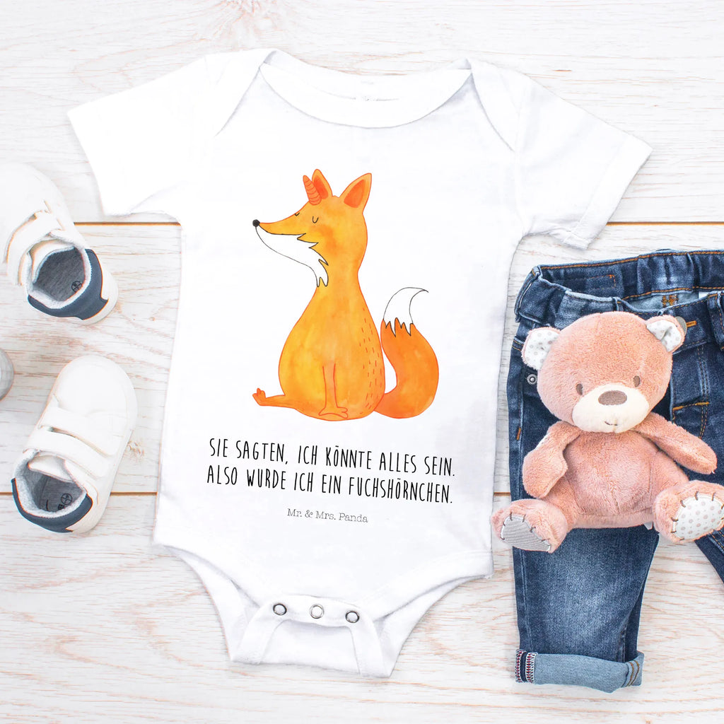 Organic Baby Body Einhorn Fuchs Babykleidung, Babystrampler, Strampler, Wickelbody, Baby Erstausstattung, Junge, Mädchen, Einhorn, Einhörner, Einhorn Deko, Pegasus, Unicorn, Fuchs, Unicorns, Fuchshörnchen, Fuchshorn, Foxycorn, Füchse