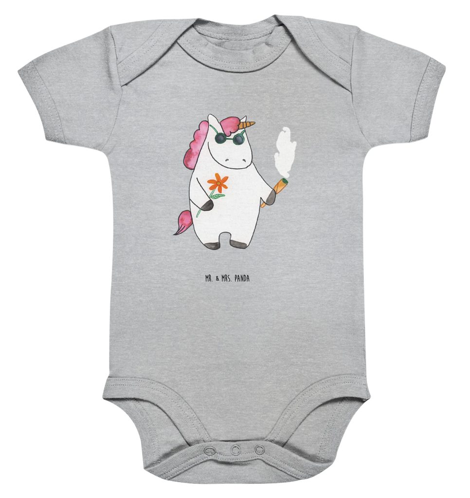 Organic Baby Body Einhorn Woodstock Babykleidung, Babystrampler, Strampler, Wickelbody, Baby Erstausstattung, Junge, Mädchen, Einhorn, Einhörner, Einhorn Deko, Pegasus, Unicorn, Kiffen, Joint, Zigarette, Alkohol, Party, Spaß. lustig, witzig, Woodstock