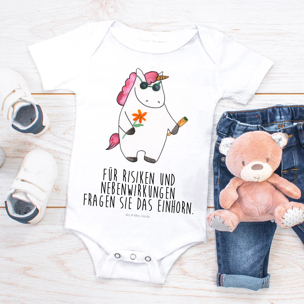 Organic Baby Body Einhorn Woodstock Babykleidung, Babystrampler, Strampler, Wickelbody, Baby Erstausstattung, Junge, Mädchen, Einhorn, Einhörner, Einhorn Deko, Pegasus, Unicorn, Kiffen, Joint, Zigarette, Alkohol, Party, Spaß. lustig, witzig, Woodstock