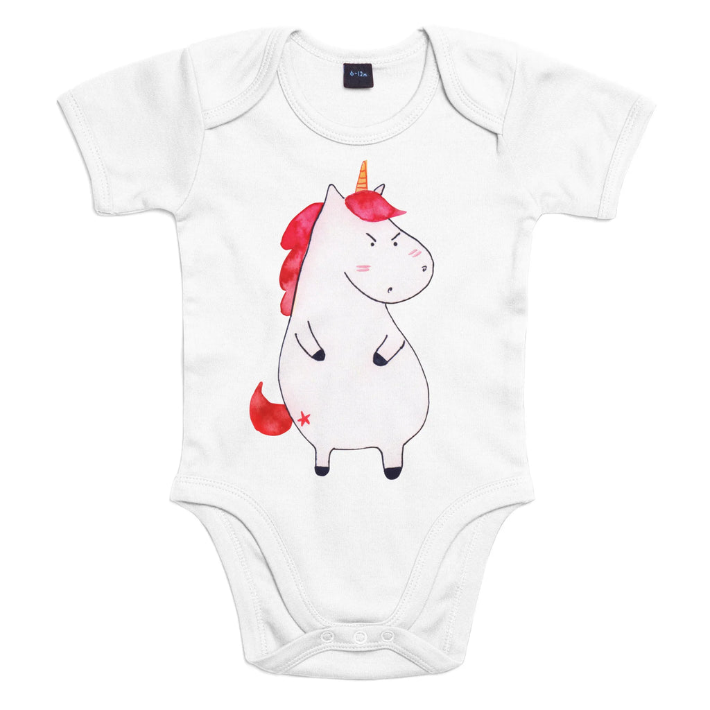 Organic Baby Body Einhorn Wut Babykleidung, Babystrampler, Strampler, Wickelbody, Baby Erstausstattung, Junge, Mädchen, Einhorn, Einhörner, Einhorn Deko, Pegasus, Unicorn, Realität, Ansage, lustlos, nein, Büro, Arbeit, wütend, dumme Fragen, lustig, Spaß, Geschenk