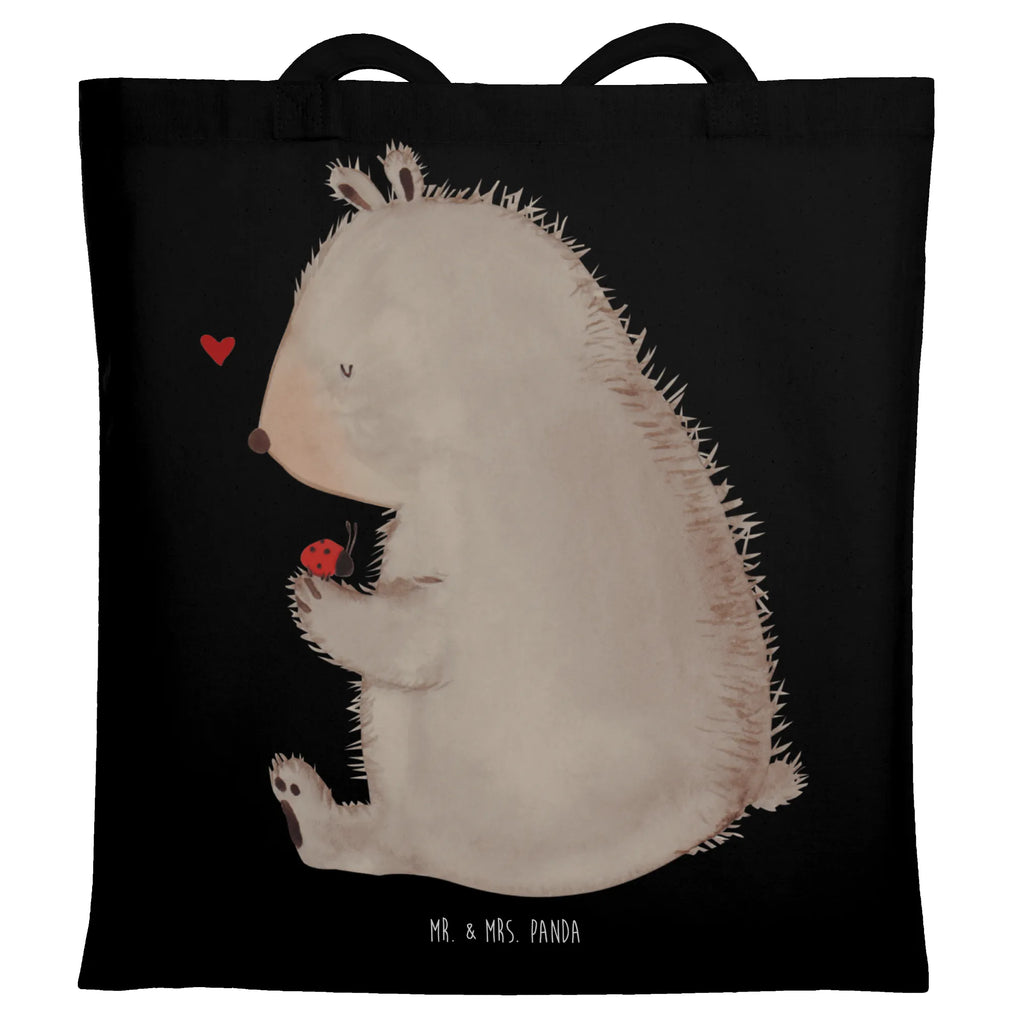 Tragetasche Bär mit Marienkäfer Beuteltasche, Beutel, Einkaufstasche, Jutebeutel, Stoffbeutel, Tasche, Shopper, Umhängetasche, Strandtasche, Schultertasche, Stofftasche, Tragetasche, Badetasche, Jutetasche, Einkaufstüte, Laptoptasche, Bär, Teddy, Teddybär, Marienkäfer, Liebe, Freiheit, Motivation, Das Leben ist schön