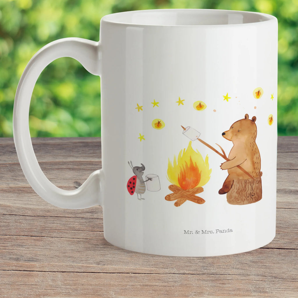 Kindertasse Bär & Marienkäfer Lagerfeuer Kindertasse, Kinder Tasse, Kunststoff Tasse, Kindergarten Tasse, Trinkbecher, Camping Becher, Kaffeetasse, Kunststoffbecher, Kindergartenbecher, Outdoorgeschirr, Kunststoffgeschirr, Reisebecher, Reisetasse, Kinderbecher, Bruchfeste Tasse, Bruchsichere Tasse, Plastik Tasse, Plastiktasse, Bär, Teddy, Teddybär, Lagerfeuer