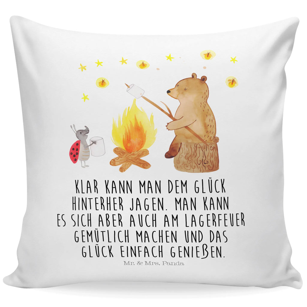 40x40 Kissen Bär & Marienkäfer Lagerfeuer Kissenhülle, Kopfkissen, Sofakissen, Dekokissen, Motivkissen, sofakissen, sitzkissen, Kissen, Kissenbezüge, Kissenbezug 40x40, Kissen 40x40, Kissenhülle 40x40, Zierkissen, Couchkissen, Dekokissen Sofa, Sofakissen 40x40, Dekokissen 40x40, Kopfkissen 40x40, Kissen 40x40 Waschbar, Bär, Teddy, Teddybär, Lagerfeuer