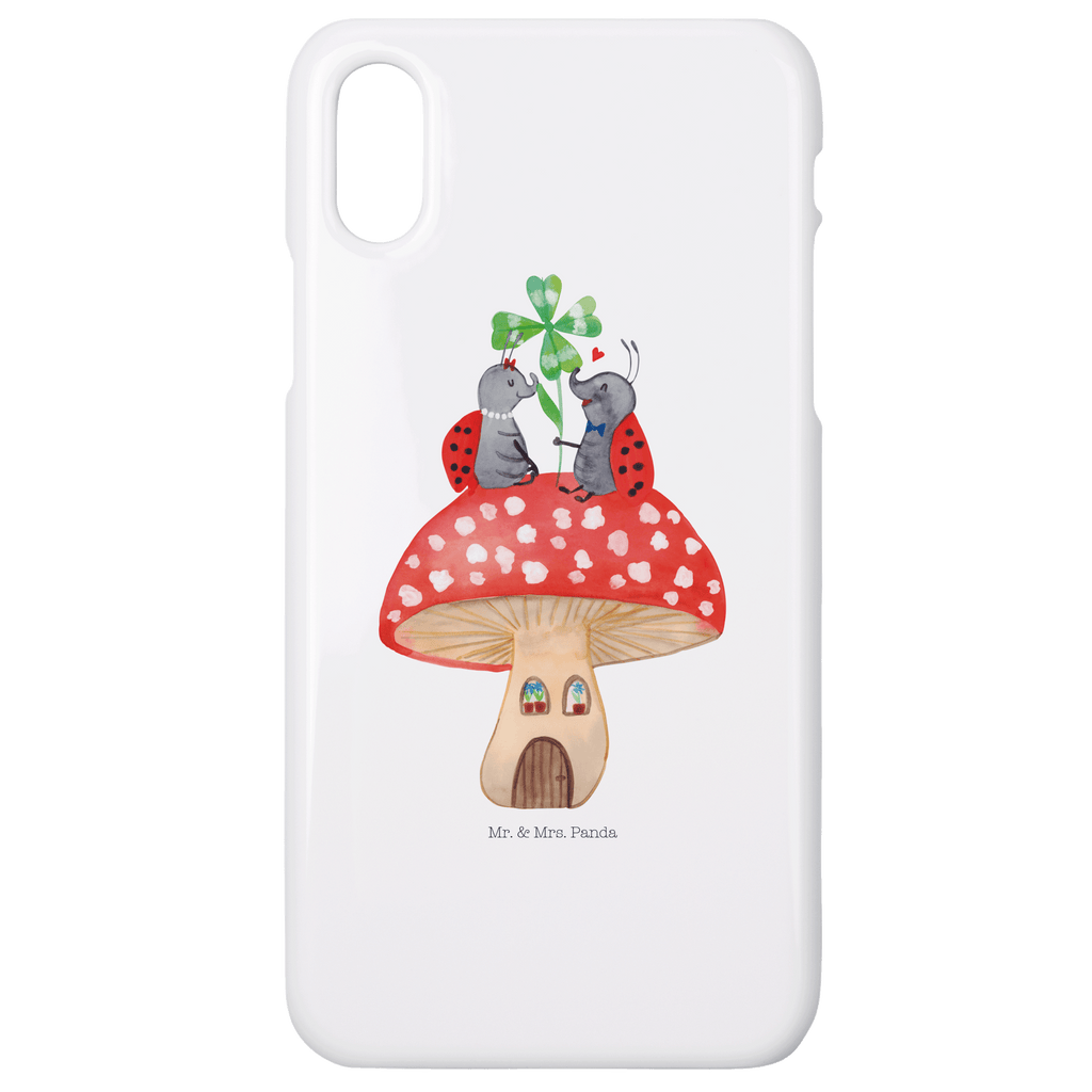 Handyhülle Marienkäfer Fliegenpilz Handyhülle, Handycover, Cover, Handy, Hülle, Samsung Galaxy S8 plus, Tiermotive, Gute Laune, lustige Sprüche, Tiere, Haus, Wohnung, zuhause, Fliegenpilz, Marienkäfer, Fleigenpilzhaus