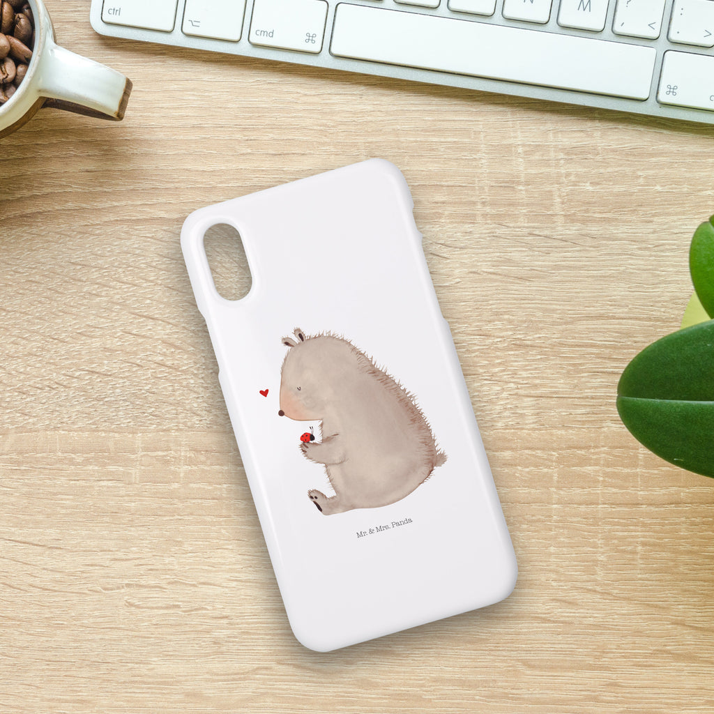 Handyhülle Bär Marienkäfer Iphone 11, Handyhülle, Smartphone Hülle, Handy Case, Handycover, Hülle, Bär, Teddy, Teddybär, Marienkäfer, Liebe, Freiheit, Motivation, Das Leben ist schön