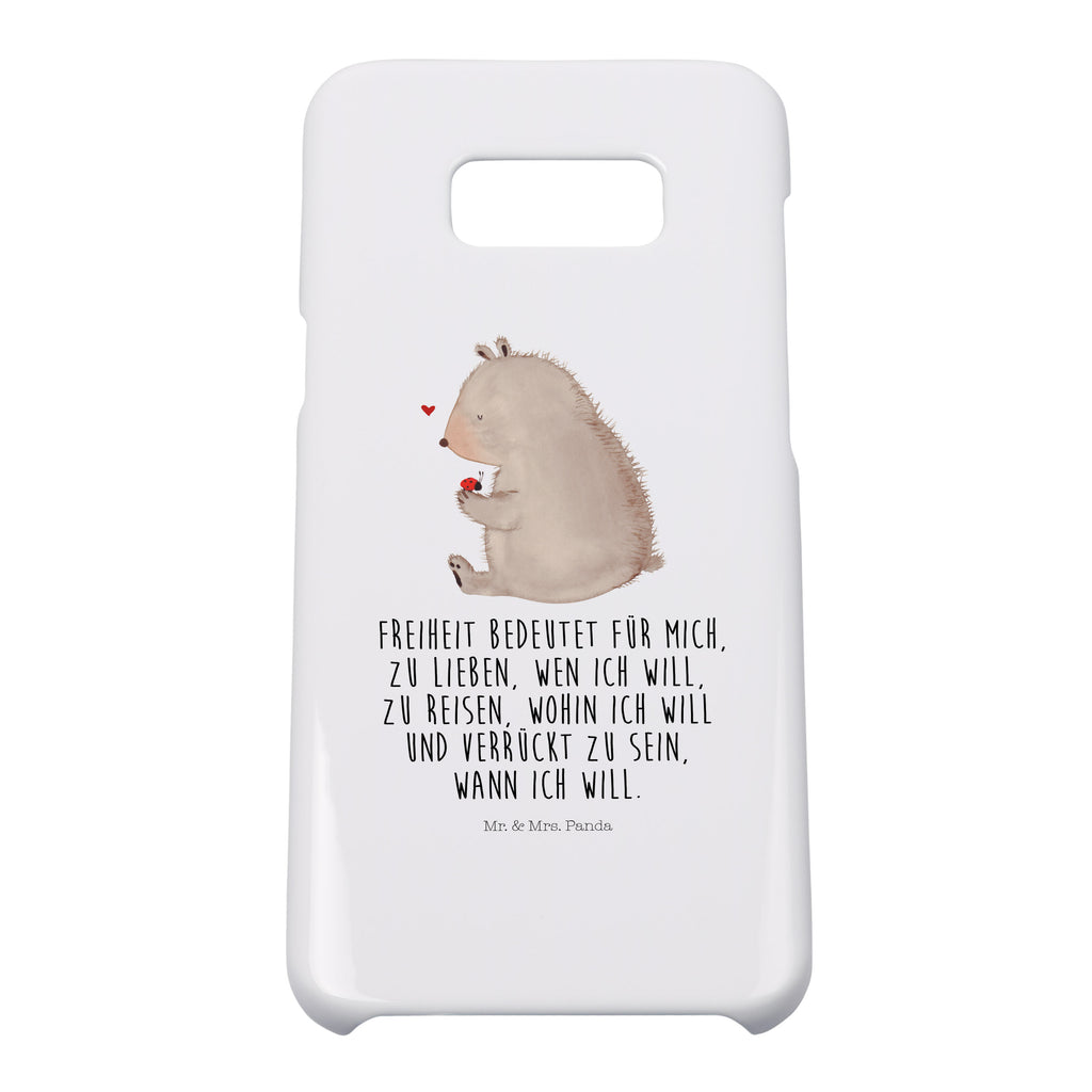 Handyhülle Bär Marienkäfer Iphone 11, Handyhülle, Smartphone Hülle, Handy Case, Handycover, Hülle, Bär, Teddy, Teddybär, Marienkäfer, Liebe, Freiheit, Motivation, Das Leben ist schön