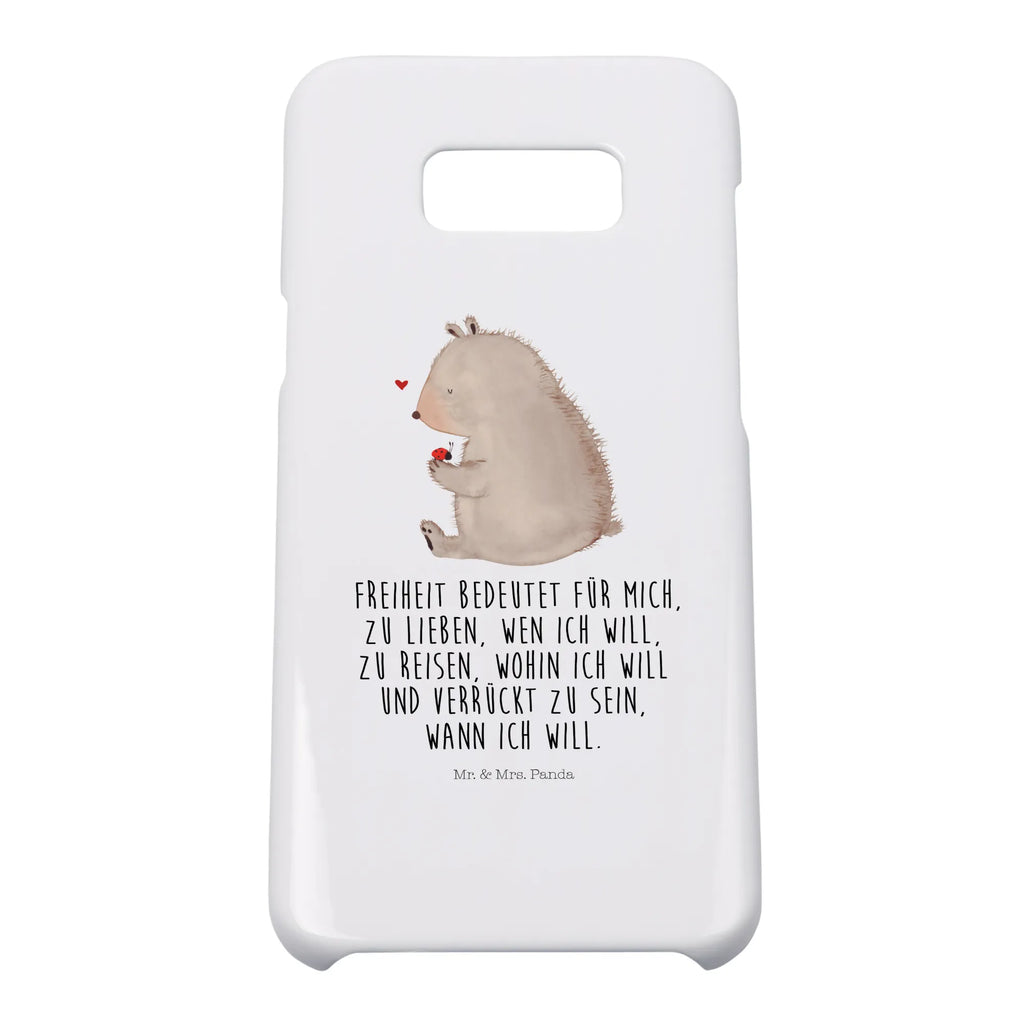 Handyhülle Bär Marienkäfer Handyhülle, Handycover, Cover, Handy, Hülle, Iphone 10, Iphone X, Bär, Teddy, Teddybär, Marienkäfer, Liebe, Freiheit, Motivation, Das Leben ist schön