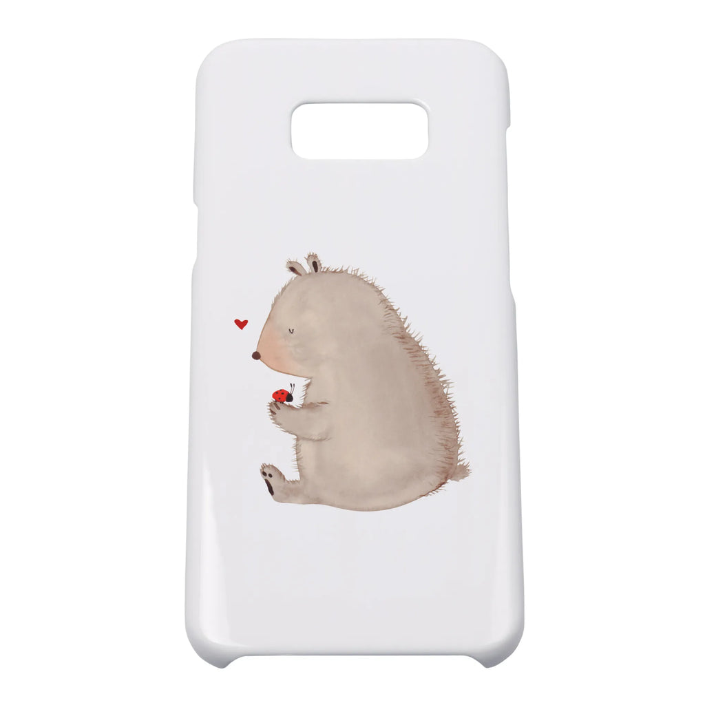 Handyhülle Bär Marienkäfer Handyhülle, Handycover, Cover, Handy, Hülle, Iphone 10, Iphone X, Bär, Teddy, Teddybär, Marienkäfer, Liebe, Freiheit, Motivation, Das Leben ist schön