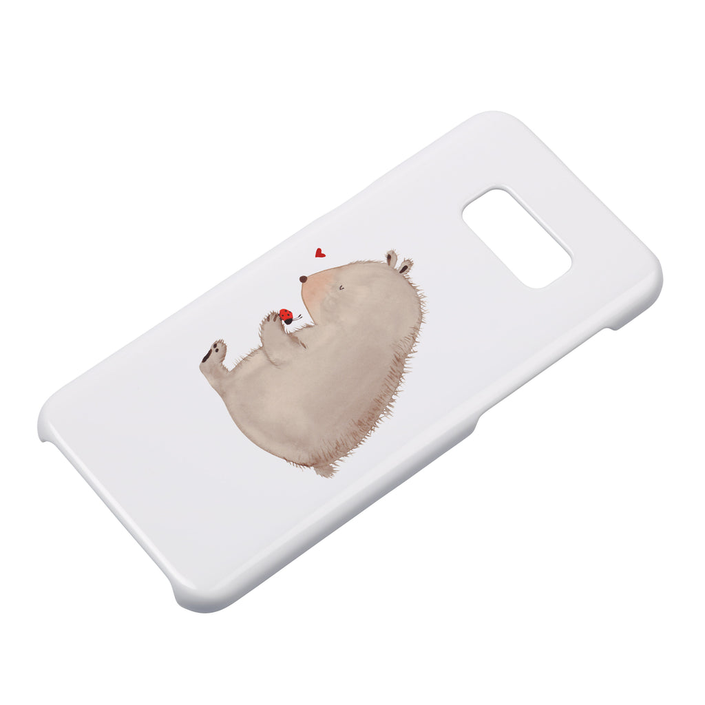 Handyhülle Bär Marienkäfer Iphone 11, Handyhülle, Smartphone Hülle, Handy Case, Handycover, Hülle, Bär, Teddy, Teddybär, Marienkäfer, Liebe, Freiheit, Motivation, Das Leben ist schön