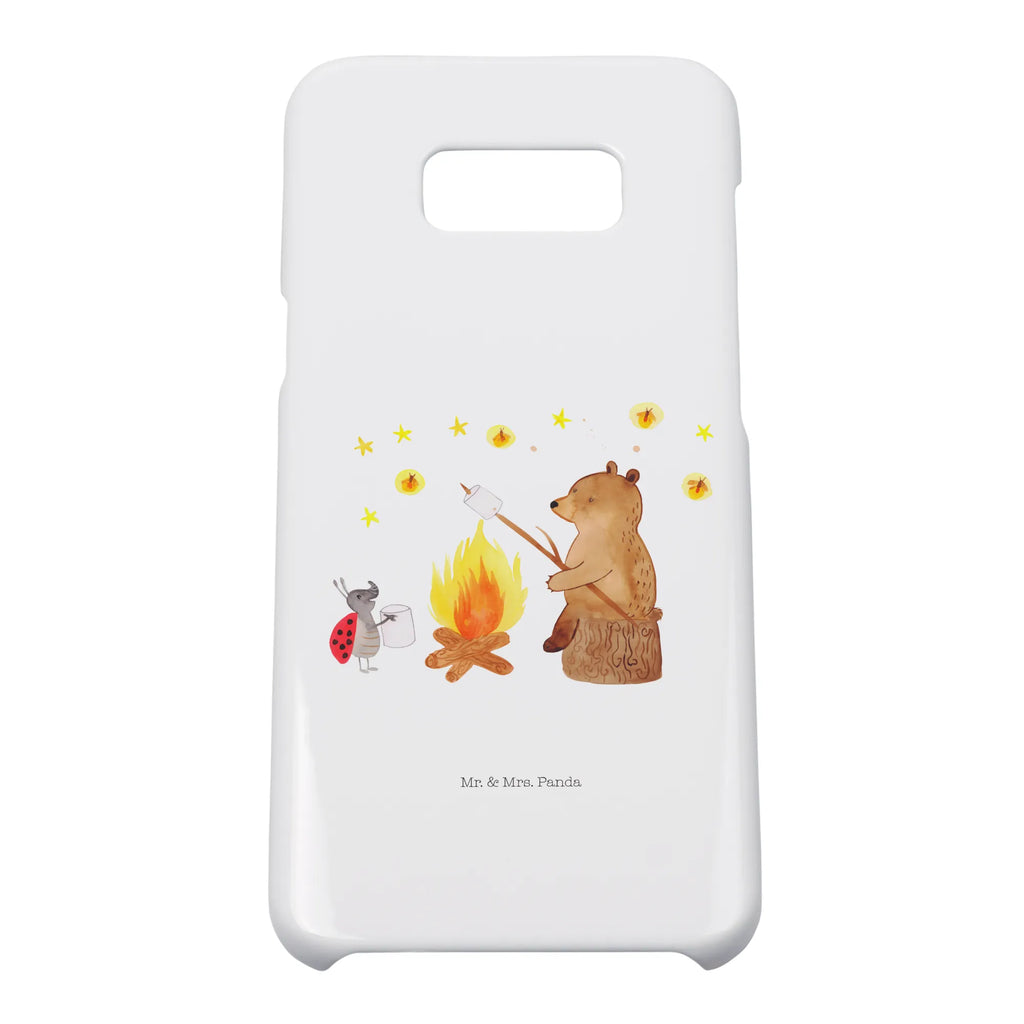 Handyhülle Bär & Marienkäfer Lagerfeuer Handyhülle, Handycover, Cover, Handy, Hülle, Iphone 10, Iphone X, Bär, Teddy, Teddybär, Lagerfeuer