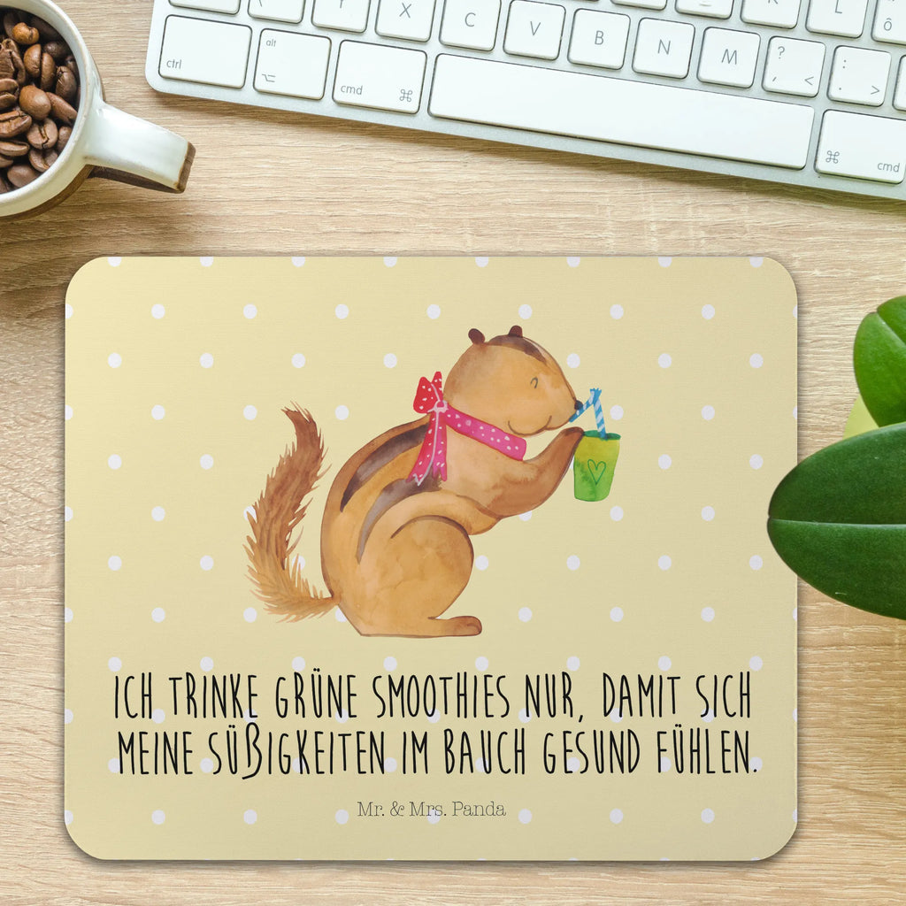 Mauspad Eichhörnchen Smoothie Mousepad, Computer zubehör, Büroausstattung, PC Zubehör, Arbeitszimmer, Mauspad, Einzigartiges Mauspad, Designer Mauspad, Mausunterlage, Mauspad Büro, Tiermotive, Gute Laune, lustige Sprüche, Tiere, Green Smoothies, Diät, Abnehmen, Streifenhörnchen, Eichhörnchen