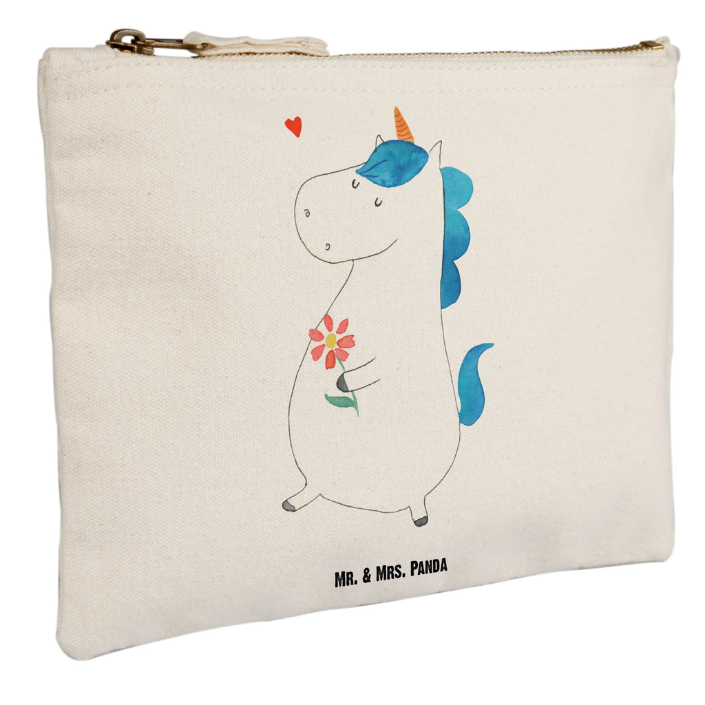 Schminktasche Einhorn Spaziergang Schminktasche, Kosmetiktasche, Kosmetikbeutel, Stiftemäppchen, Etui, Federmappe, Makeup, XXL, Schminketui, Kosmetiketui, Schlamperetui, Einhorn, Einhörner, Einhorn Deko, Pegasus, Unicorn, Glitzer, Blumen, Spaziergang, Motivation, Gute Laune, Freude, Freundin, Mutter, Schwester