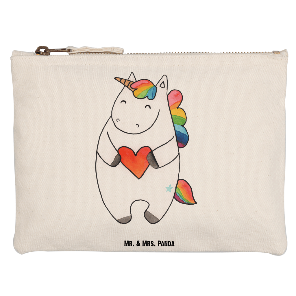 Schminktasche Einhorn Herz Schminktasche, Kosmetiktasche, Kosmetikbeutel, Stiftemäppchen, Etui, Federmappe, Makeup, XXL, Schminketui, Kosmetiketui, Schlamperetui, Einhorn, Einhörner, Einhorn Deko, Pegasus, Unicorn, Herz, schlimm, böse, witzig, lustig, Freundin, anders, bunt