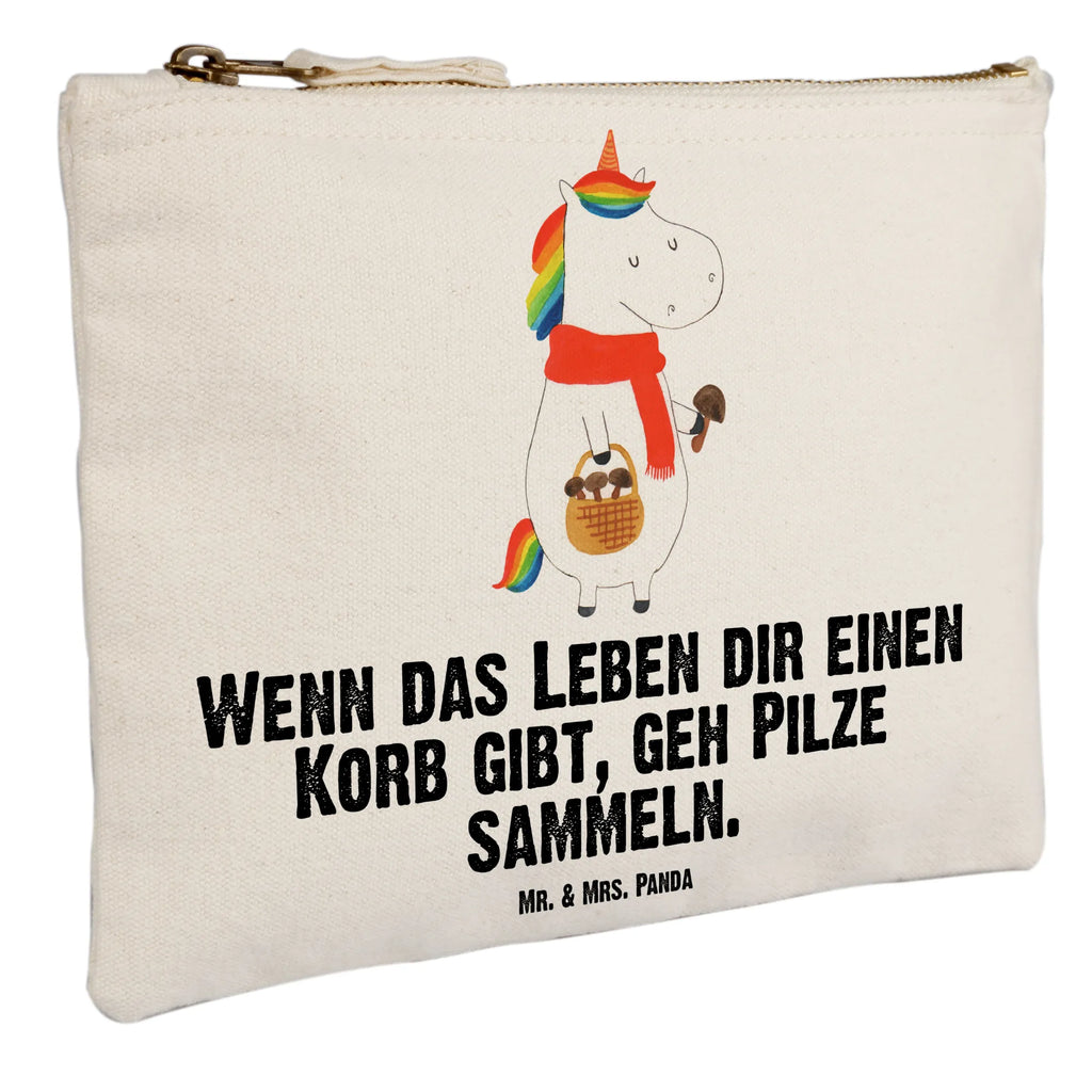 Schminktasche Einhorn Pilz Schminktasche, Kosmetiktasche, Kosmetikbeutel, Stiftemäppchen, Etui, Federmappe, Makeup, XXL, Schminketui, Kosmetiketui, Schlamperetui, Einhorn, Einhörner, Einhorn Deko, Pegasus, Unicorn, Pilze, Pilzsammler, Motivation, Spruch, Liebeskummer