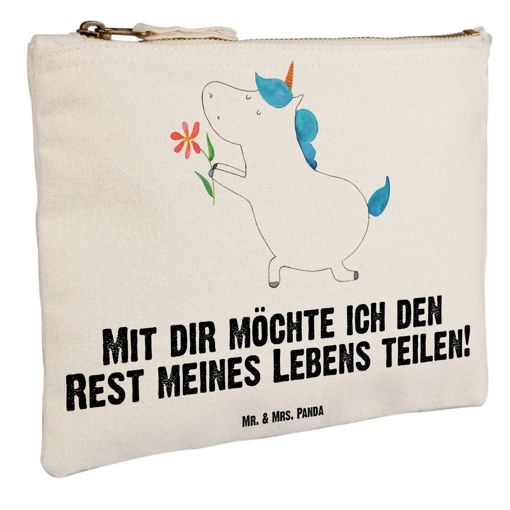 Schminktasche Einhorn Blume Schminktasche, Kosmetiktasche, Kosmetikbeutel, Stiftemäppchen, Etui, Federmappe, Makeup, XXL, Schminketui, Kosmetiketui, Schlamperetui, Einhorn, Einhörner, Einhorn Deko, Pegasus, Unicorn, Liebe, Liebesbeweis, Antrag, Heiratsantrag, Verlobung, Ehepaar, Pärchen, Partner, Freund, Freundin, Ehe, heiraten