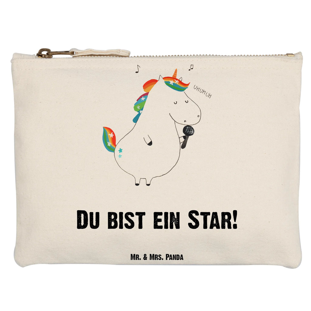 Schminktasche Einhorn Sänger Schminktasche, Kosmetiktasche, Kosmetikbeutel, Stiftemäppchen, Etui, Federmappe, Makeup, XXL, Schminketui, Kosmetiketui, Schlamperetui, Einhorn, Einhörner, Einhorn Deko, Pegasus, Unicorn, Glitzer, Konfetti, Party, Geburtstag, Feier, Fest, Disco, Sängerin, Sänger, Freundin