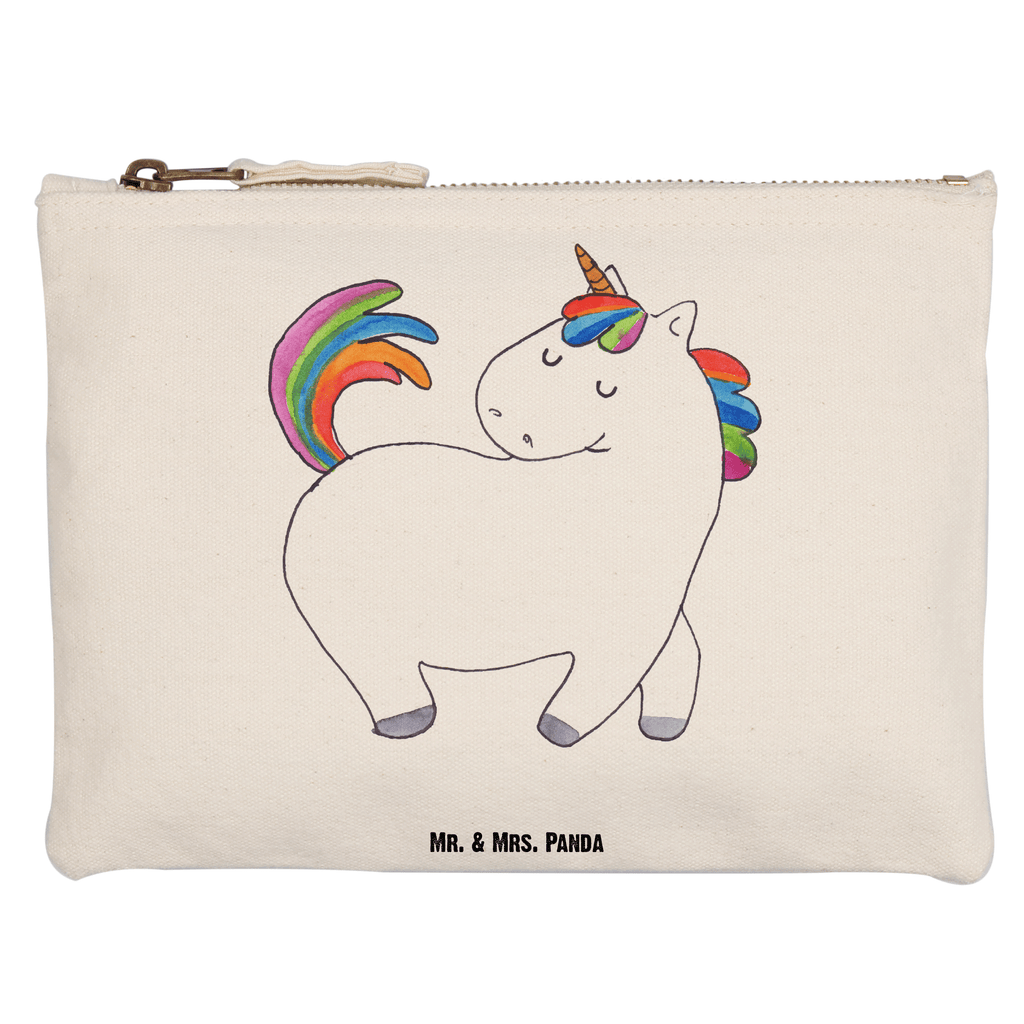 Schminktasche Einhorn Stolzieren Schminktasche, Kosmetiktasche, Kosmetikbeutel, Stiftemäppchen, Etui, Federmappe, Makeup, XXL, Schminketui, Kosmetiketui, Schlamperetui, Einhorn, Einhörner, Einhorn Deko, Pegasus, Unicorn, stolz, anders, bunt, Pferd, Reiter, Reiten, Freundin, Geschenk