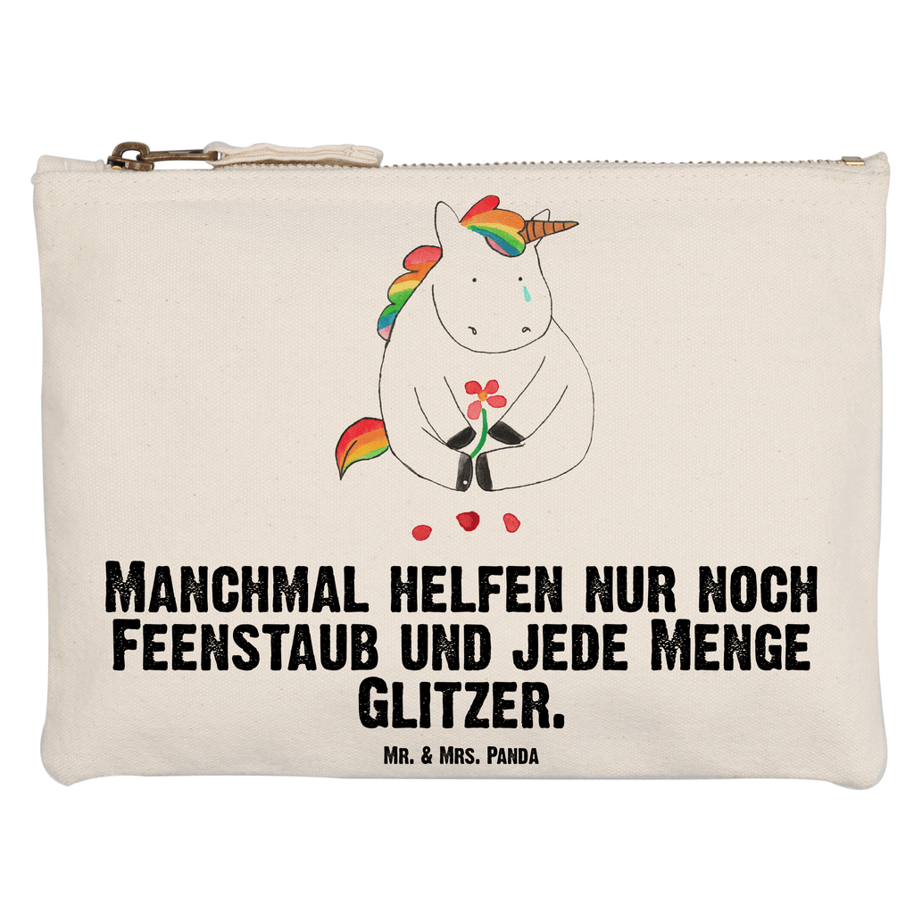 Schminktasche Einhorn Traurig Schminktasche, Kosmetiktasche, Kosmetikbeutel, Stiftemäppchen, Etui, Federmappe, Makeup, XXL, Schminketui, Kosmetiketui, Schlamperetui, Einhorn, Einhörner, Einhorn Deko, Pegasus, Unicorn, Glitzer, Trösten. Freundschaft, Freunde, Liebe, Trauer, Grußkarte, Blume