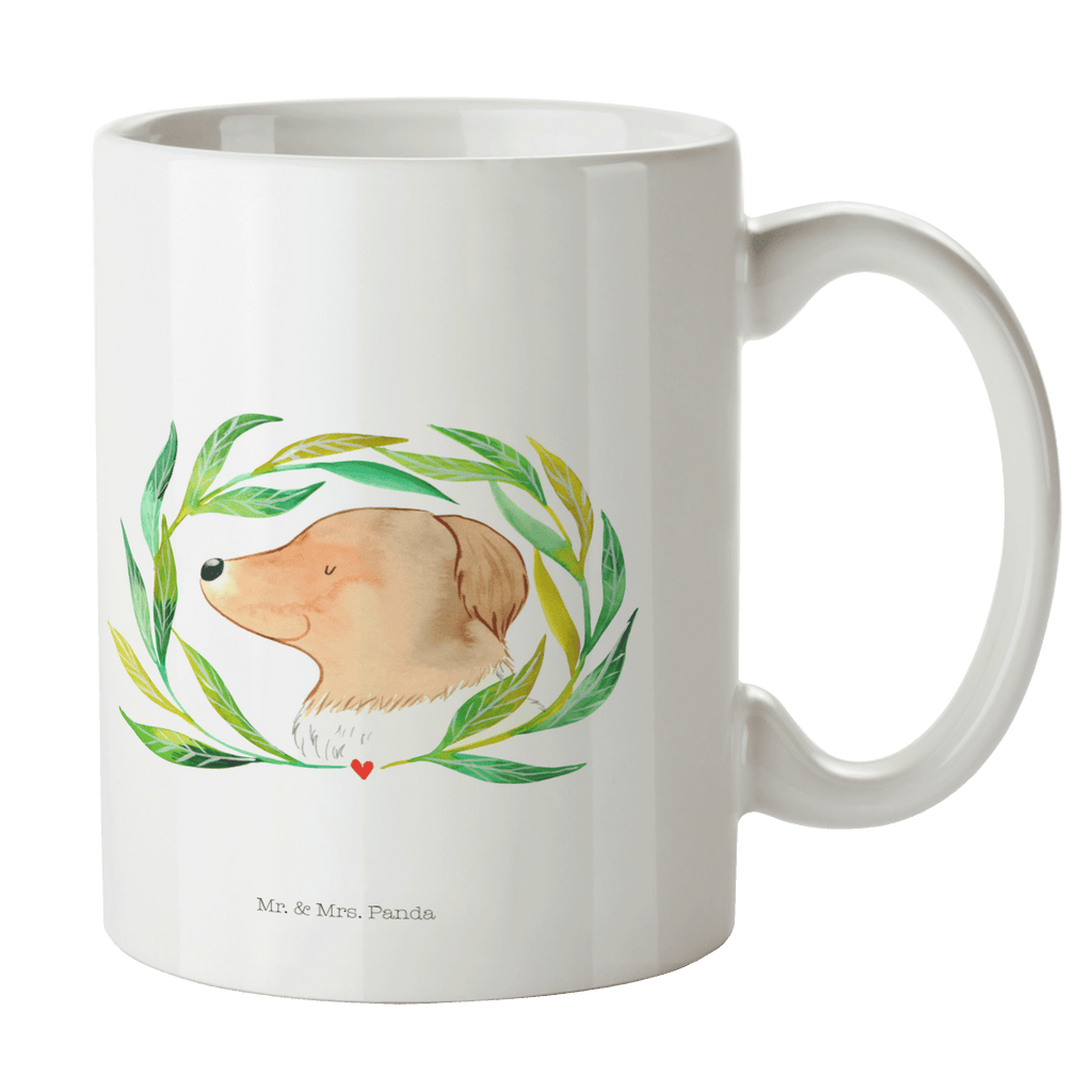 Tasse Hund Blumen Tasse, Kaffeetasse, Teetasse, Becher, Kaffeebecher, Teebecher, Keramiktasse, Porzellantasse, Büro Tasse, Geschenk Tasse, Tasse Sprüche, Tasse Motive, Kaffeetassen, Tasse bedrucken, Designer Tasse, Cappuccino Tassen, Schöne Teetassen, Hund, Hundemotiv, Haustier, Hunderasse, Tierliebhaber, Hundebesitzer, Sprüche, Ranke, Therapie, Selbsttherapie, Hundeliebe, Hundeglück, Hunde