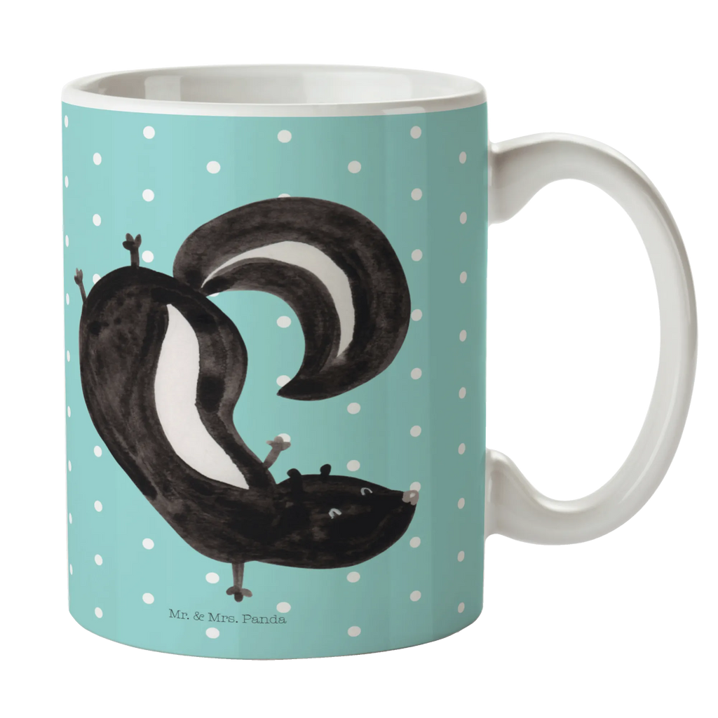 Tasse Stinktier Handstand Tasse, Kaffeetasse, Teetasse, Becher, Kaffeebecher, Teebecher, Keramiktasse, Porzellantasse, Büro Tasse, Geschenk Tasse, Tasse Sprüche, Tasse Motive, Kaffeetassen, Tasse bedrucken, Designer Tasse, Cappuccino Tassen, Schöne Teetassen, Stinktier, Skunk, Wildtier, Raubtier, Stinker, Stinki, Spielplatz, verpielt, Kind