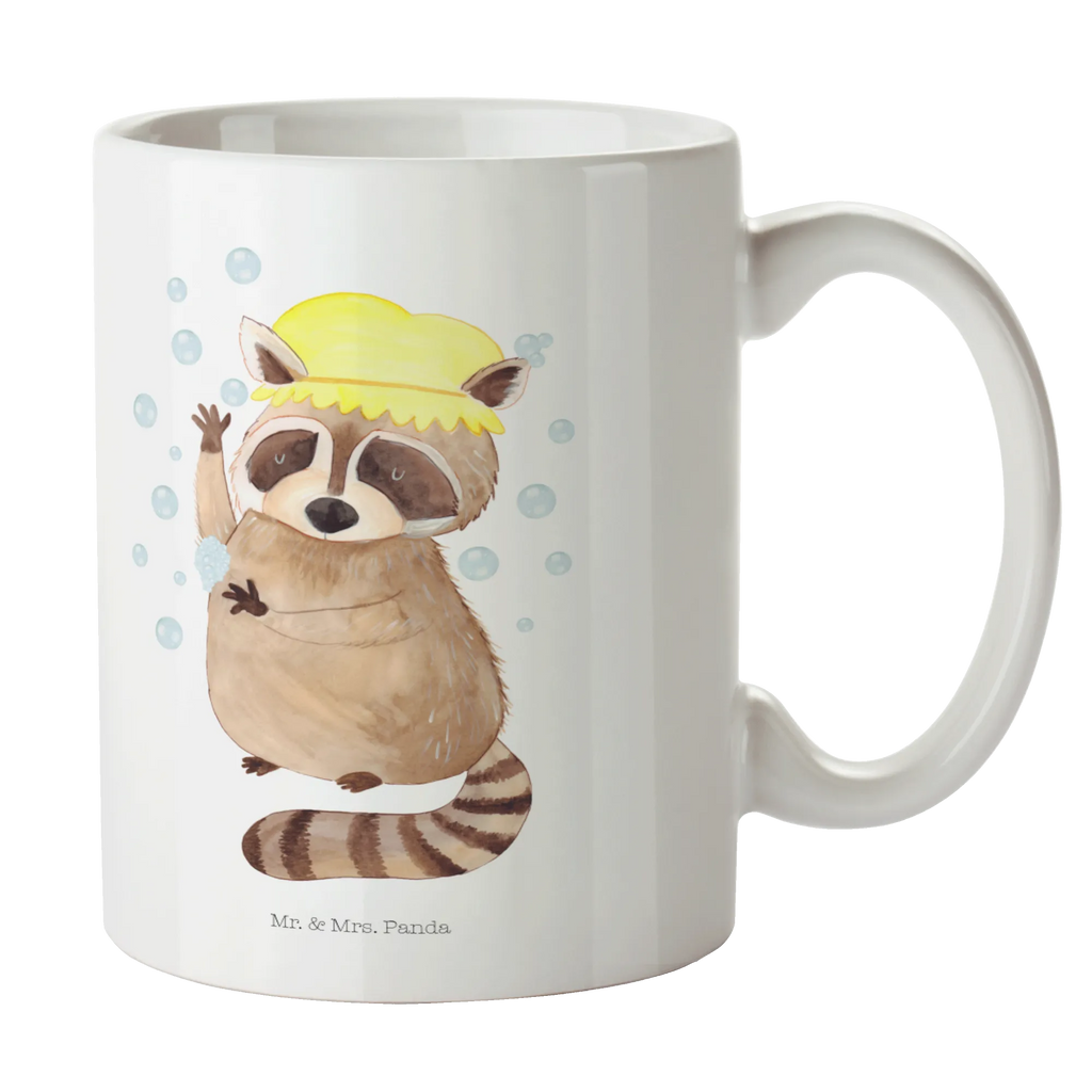 Tasse Waschbär Tasse, Kaffeetasse, Teetasse, Becher, Kaffeebecher, Teebecher, Keramiktasse, Porzellantasse, Büro Tasse, Geschenk Tasse, Tasse Sprüche, Tasse Motive, Kaffeetassen, Tasse bedrucken, Designer Tasse, Cappuccino Tassen, Schöne Teetassen, Tiermotive, Gute Laune, lustige Sprüche, Tiere, Waschbär, Tagträumen, Plan, Fröhlich, waschen, Seifenblasen