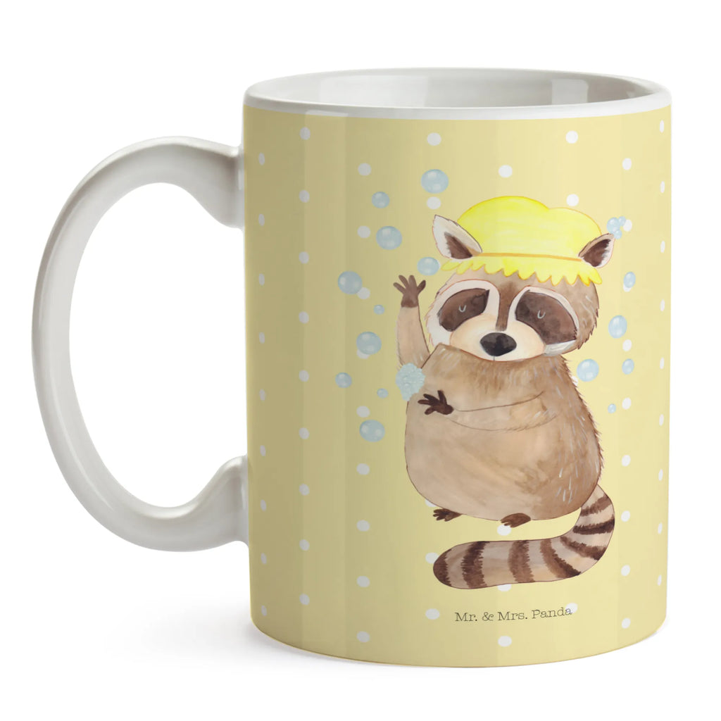 Tasse Waschbär Tasse, Kaffeetasse, Teetasse, Becher, Kaffeebecher, Teebecher, Keramiktasse, Porzellantasse, Büro Tasse, Geschenk Tasse, Tasse Sprüche, Tasse Motive, Kaffeetassen, Tasse bedrucken, Designer Tasse, Cappuccino Tassen, Schöne Teetassen, Tiermotive, Gute Laune, lustige Sprüche, Tiere, Waschbär, Tagträumen, Plan, Fröhlich, waschen, Seifenblasen