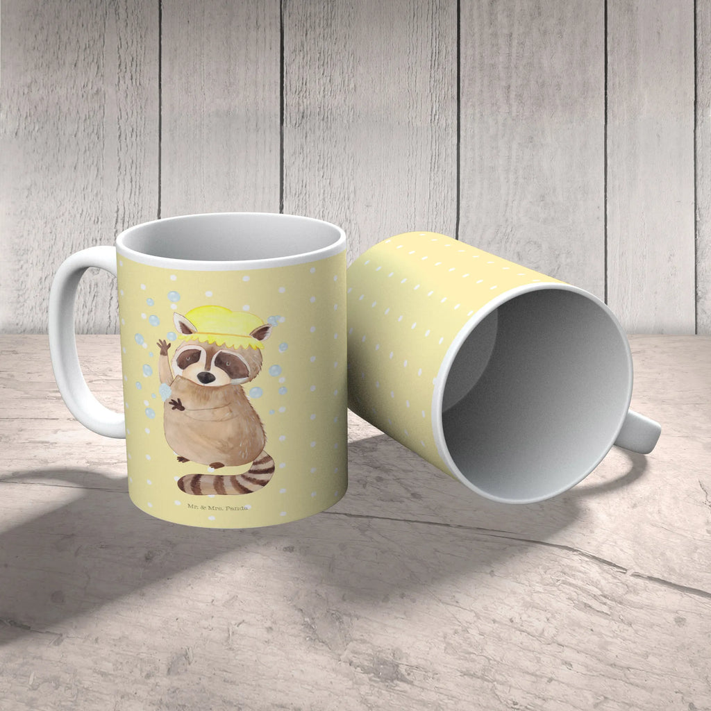 Tasse Waschbär Tasse, Kaffeetasse, Teetasse, Becher, Kaffeebecher, Teebecher, Keramiktasse, Porzellantasse, Büro Tasse, Geschenk Tasse, Tasse Sprüche, Tasse Motive, Kaffeetassen, Tasse bedrucken, Designer Tasse, Cappuccino Tassen, Schöne Teetassen, Tiermotive, Gute Laune, lustige Sprüche, Tiere, Waschbär, Tagträumen, Plan, Fröhlich, waschen, Seifenblasen