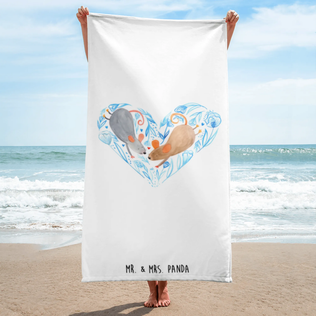 XL Badehandtuch Mäuse Herz Handtuch, Badetuch, Duschtuch, Strandtuch, Saunatuch, Liebe, Partner, Freund, Freundin, Ehemann, Ehefrau, Heiraten, Verlobung, Heiratsantrag, Liebesgeschenk, Jahrestag, Hocheitstag, Maus, Mäuse, Liebesbotschaft, Liebesbeweis, Hochzeit, Lieblingsmensch, Gemeinsamkeit, Love, Geschenk für zwei