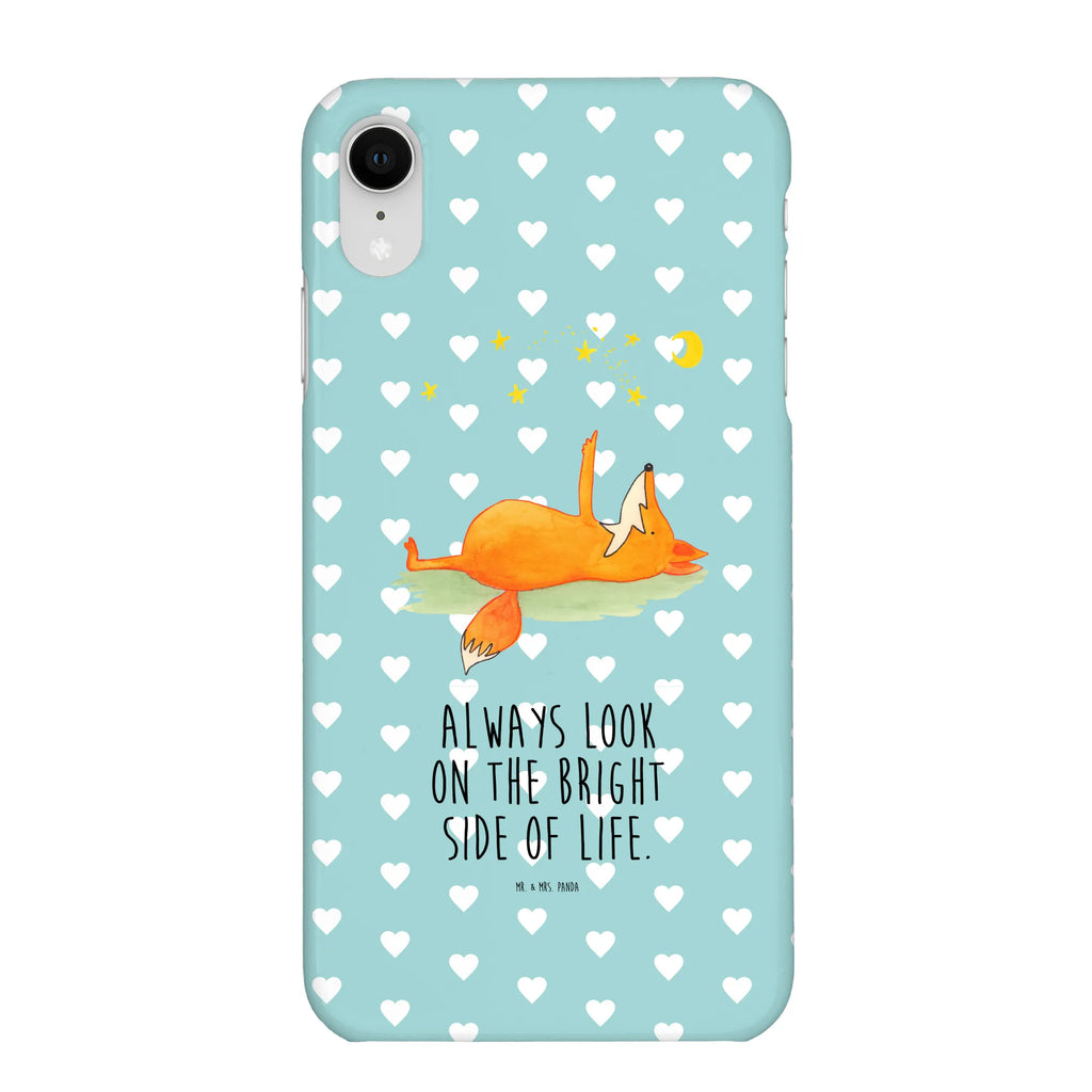 Handyhülle Fuchs Sterne Handyhülle, Handycover, Cover, Handy, Hülle, Iphone 10, Iphone X, Fuchs, Füchse, tröstende Worte, Spruch positiv, Spruch schön, Romantik, Always Look on the Bright Side of Life