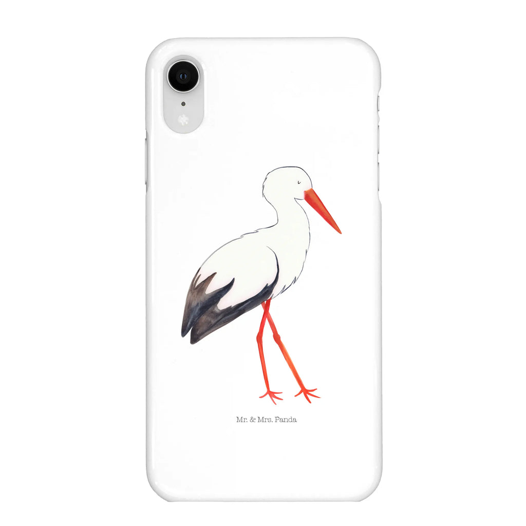 Handyhülle Storch Handyhülle, Handycover, Cover, Handy, Hülle, Iphone 10, Iphone X, Tiermotive, Gute Laune, lustige Sprüche, Tiere, Storch, Störche, Schwangerschaft, Geburt, Mutter, Mütter, Mutter werden, Schwanger, Babybauch, Baby