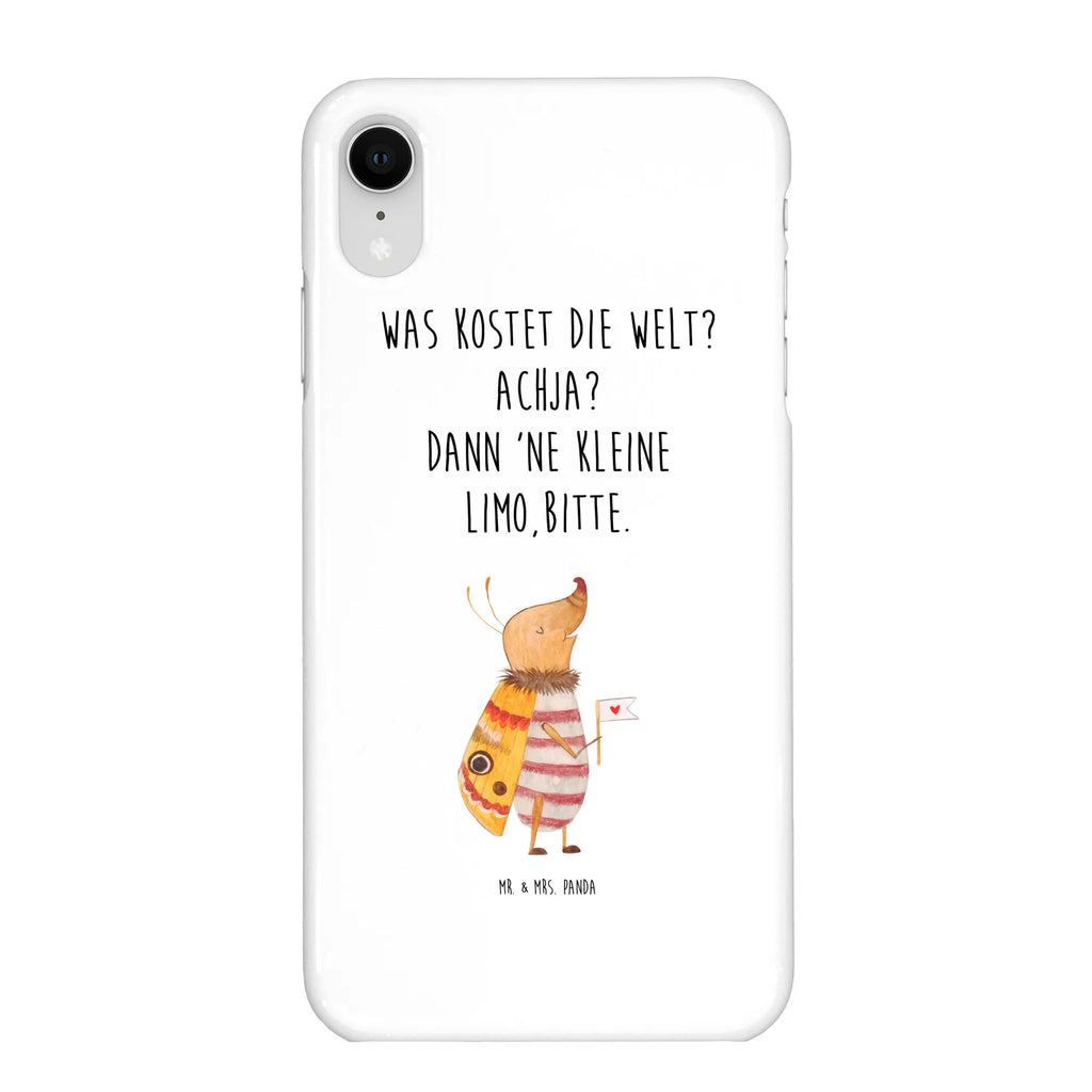 Handyhülle Nachtfalter Fähnchen Handyhülle, Handycover, Cover, Handy, Hülle, Iphone 10, Iphone X, Tiermotive, Gute Laune, lustige Sprüche, Tiere, Nachtfalter, Käfer, Spruch lustig, Spruch witzig, süß, niedlich, Küche Deko, Was kostet die Welt