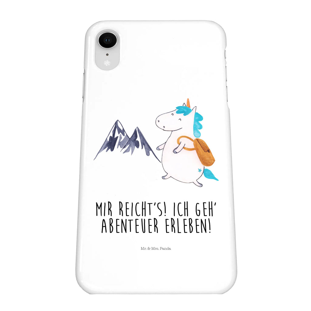 Handyhülle Einhorn Bergsteiger Handyhülle, Handycover, Cover, Handy, Hülle, Iphone 10, Iphone X, Einhorn, Einhörner, Einhorn Deko, Unicorn, Bergsteiger, Abenteuer, Berge, Abenteurer, Weltenbummler, Weltreise, Reisen, Urlaub, Entdecker