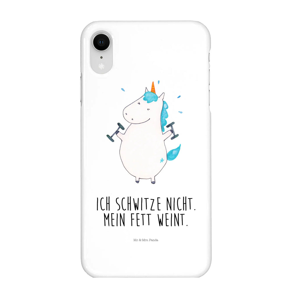 Handyhülle Einhorn Fitness Handyhülle, Handycover, Cover, Handy, Hülle, Iphone 10, Iphone X, Einhorn, Einhörner, Einhorn Deko, Unicorn, Gym, Fitness, Fitnessstudio, Diät, Abnehmen, Sport, Pumpen, Geräte, Sixpack