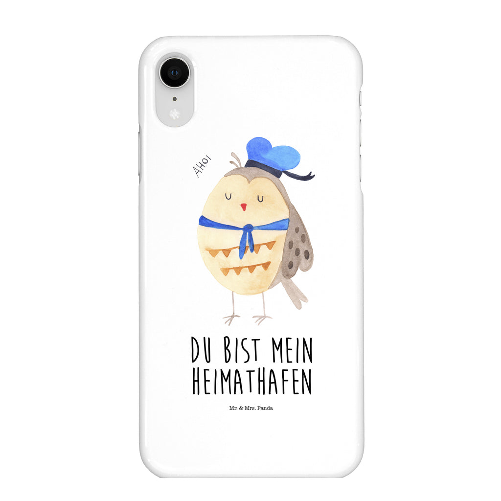 Handyhülle Eule Matrose Handyhülle, Handycover, Cover, Handy, Hülle, Samsung Galaxy S8 plus, Eule, Eule Spruch, Eule Deko, Owl, Wortspiel lustig, Matrose, Freundin, Ehe, Seefahrer, Heimathafen, Hochzeitstag Geschenk