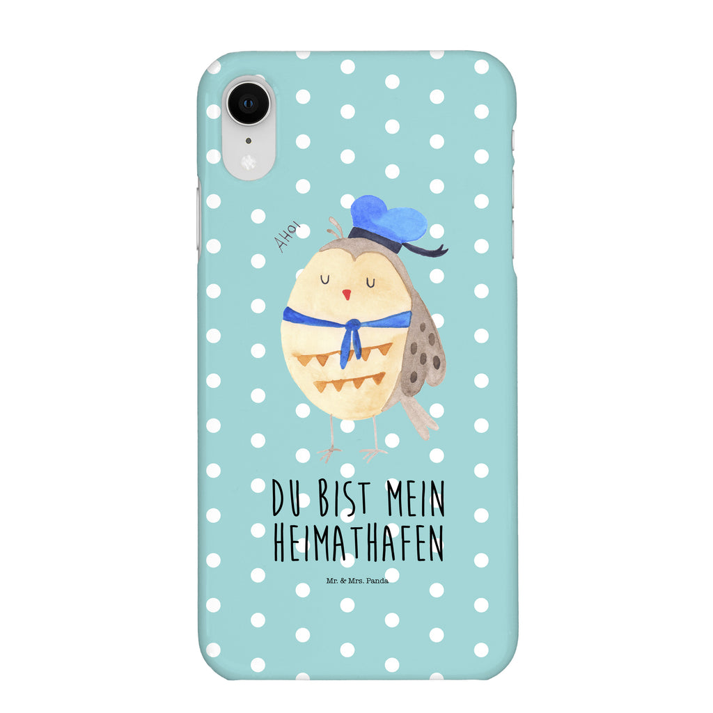 Handyhülle Eule Matrose Handyhülle, Handycover, Cover, Handy, Hülle, Samsung Galaxy S8 plus, Eule, Eule Spruch, Eule Deko, Owl, Wortspiel lustig, Matrose, Freundin, Ehe, Seefahrer, Heimathafen, Hochzeitstag Geschenk