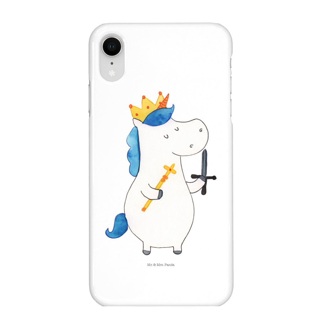 Handyhülle Einhorn König mit Schwert Handyhülle, Handycover, Cover, Handy, Hülle, Iphone 10, Iphone X, Einhorn, Einhörner, Einhorn Deko, Pegasus, Unicorn, König, Ritter, Mittelalter