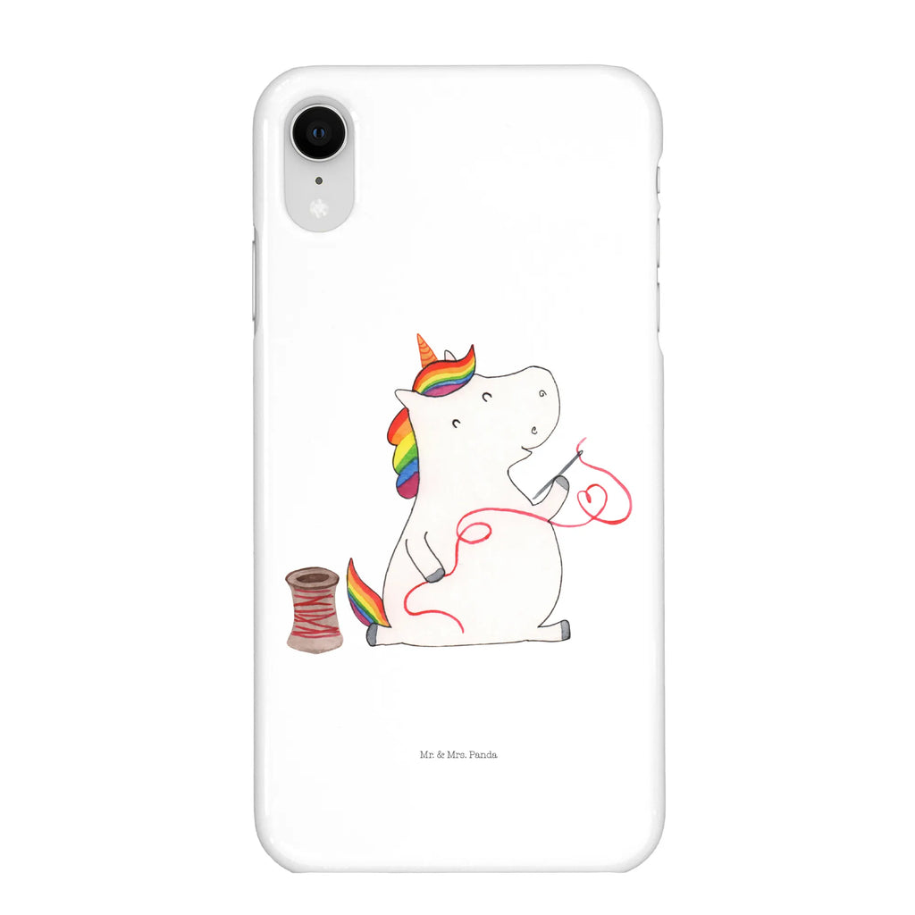 Handyhülle Einhorn Näherin Handyhülle, Handycover, Cover, Handy, Hülle, Iphone 10, Iphone X, Einhorn, Einhörner, Einhorn Deko, Pegasus, Unicorn, Näherin, nähen, Mädchen, Freundin, Häkeln, Stricken, basteln, Nähzimmer